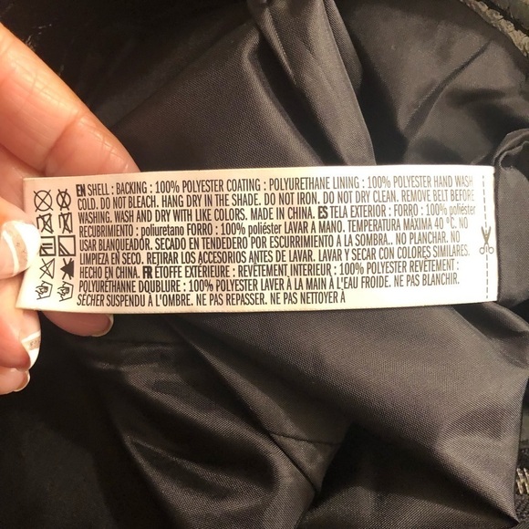 Forever21 Black Faux Leather Belted Mini Skirt NWT - Picture 7 of 8